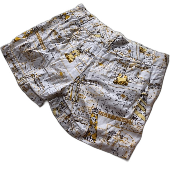 J. Crew Factory Nautical Sailboat Shorts Size 2 - Picture 2 of 8